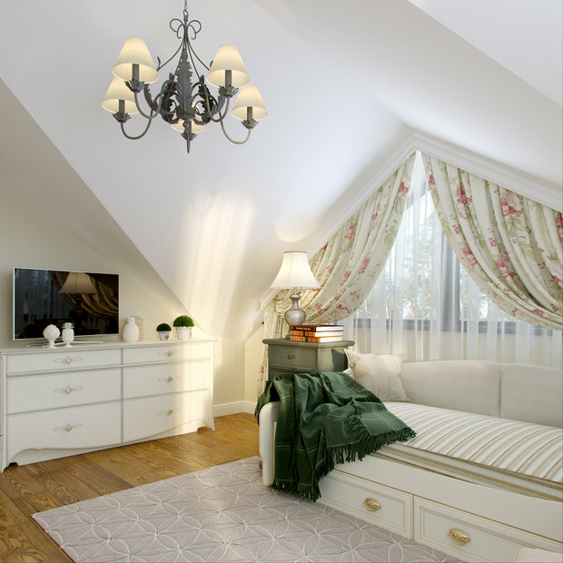 Фото из портфолио Гатчинское настроение – фотографии дизайна интерьеров на INMYROOM