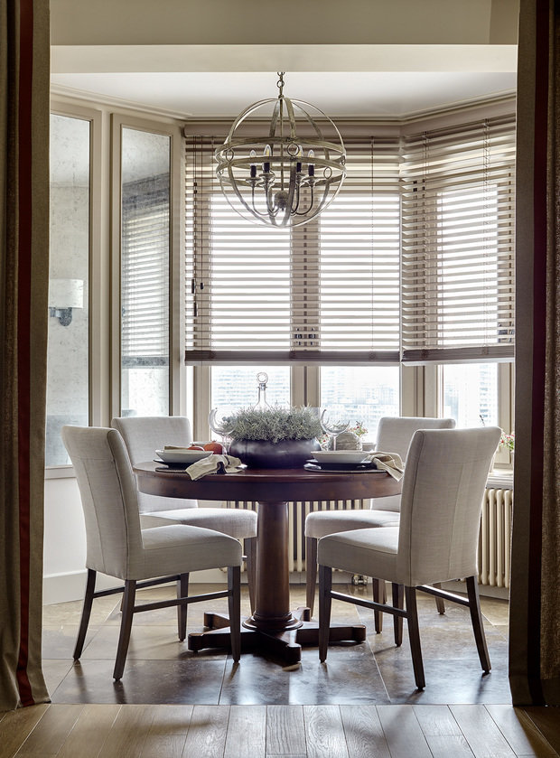 Фото из портфолио Квартира в Москве, "Времена года", 2015г – фотографии дизайна интерьеров на INMYROOM