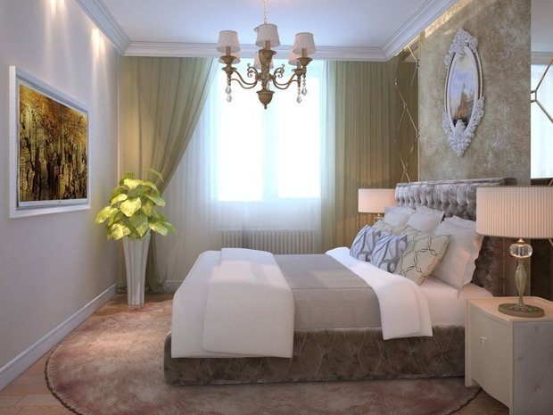 Фото из портфолио Спальня – фотографии дизайна интерьеров на INMYROOM