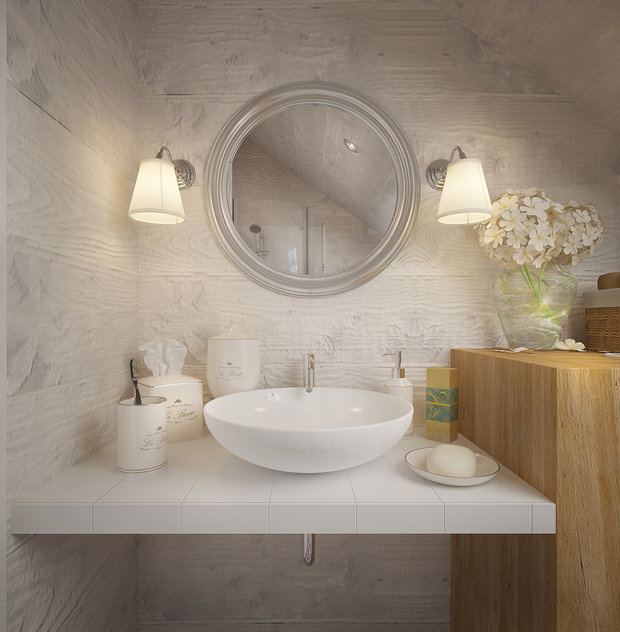Фото из портфолио Уютный дом в стиле прованс – фотографии дизайна интерьеров на INMYROOM