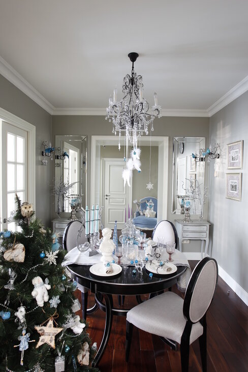 Фотография: Кухня и столовая в стиле Классический, Декор интерьера, Новый Год, Марина Поклонцева, Леруа Мерлен, Leroy Merlin, Анна Показаньева – фото на INMYROOM