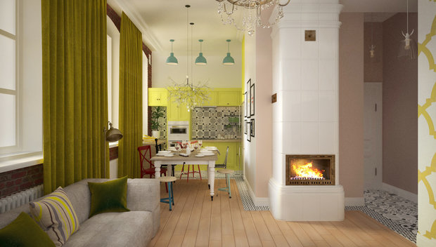 Фотография: Кухня и столовая в стиле Скандинавский – фото на INMYROOM