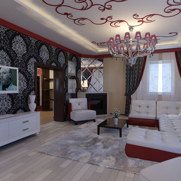 Фото из портфолио Коттедж в стиле ар-деко – фотографии дизайна интерьеров на INMYROOM Фото из портфолио Коттедж в стиле ар-деко – фотографии дизайна интерьеров на INMYROOM