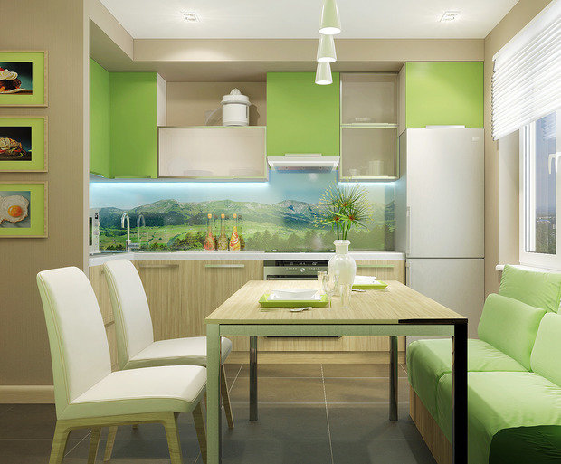 Фотография: Кухня и столовая в стиле Современный, Советы, Гид, как оформить кухонный фартук, энциклопедия_отделка – фото на INMYROOM