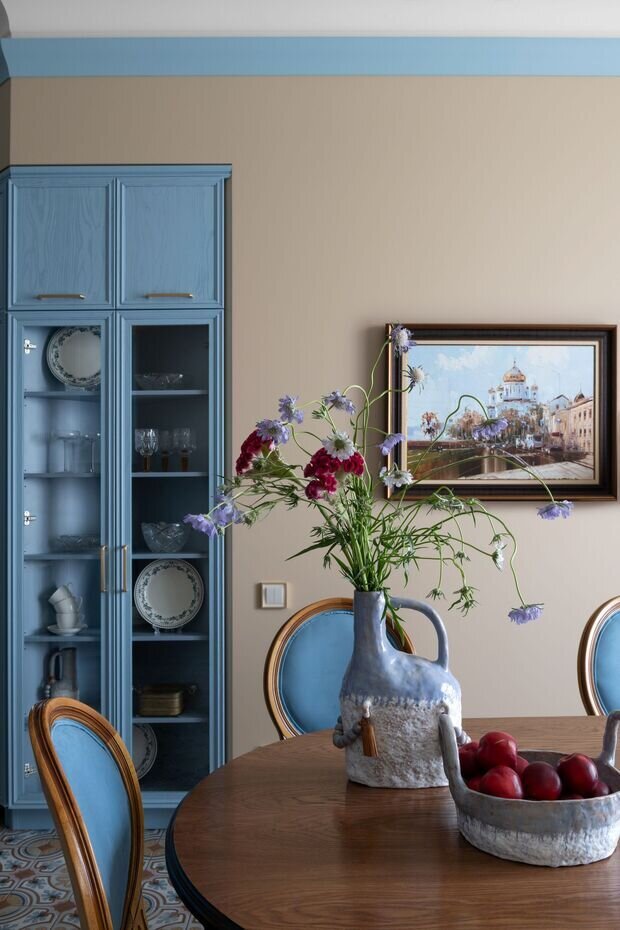 Фотография: Кухня и столовая в стиле Классический, Современный, Эклектика, Квартира, Проект дня, Ростов-на-Дону, 3 комнаты, Более 90 метров, Эксклюзивные проекты, Алла Пляшник, Виктория Щербакова – фото на INMYROOM