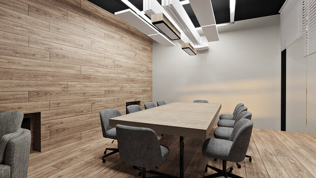Фото из портфолио Офис проектной компании – фотографии дизайна интерьеров на INMYROOM