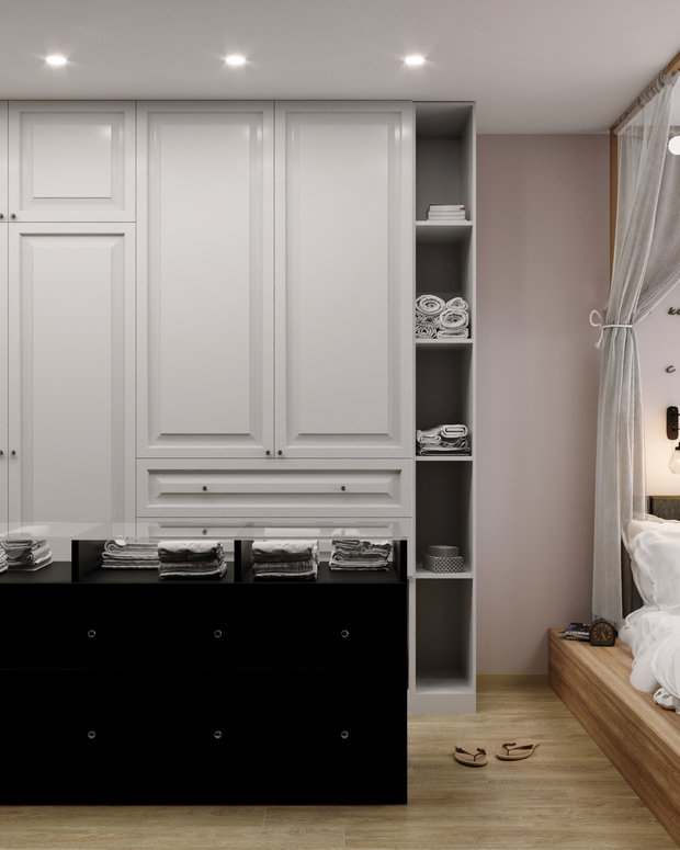 Фото из портфолио 4-хкомнатная квартира в ЖК Ботаника – фотографии дизайна интерьеров на INMYROOM