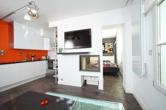 Фотография: Кухня и столовая в стиле Скандинавский, Современный, Хай-тек – фото на InMyRoom.ru