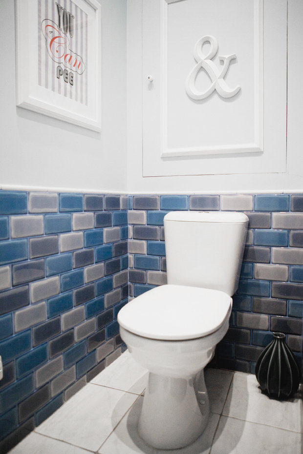 Фотография: Ванная в стиле Современный, Эклектика, DIY, Квартира, Дома и квартиры, IKEA – фото на INMYROOM