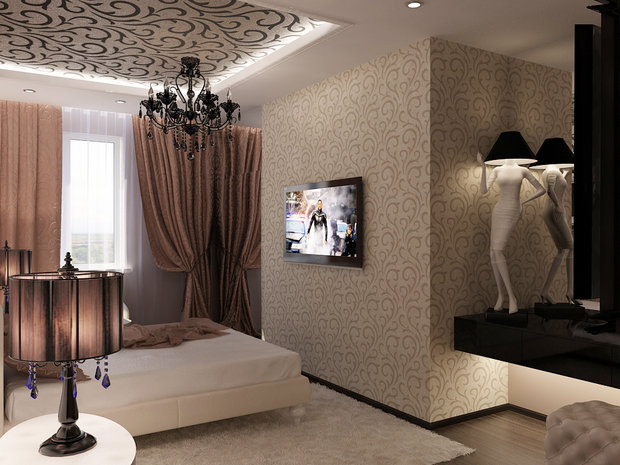 Фото из портфолио Спальня для феминистки – фотографии дизайна интерьеров на INMYROOM