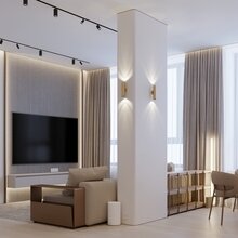 Фото из портфолио Нежный бежевый – фотографии дизайна интерьеров на INMYROOM