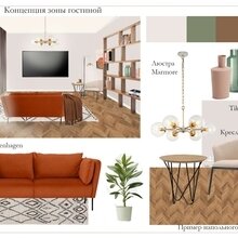 Фото из портфолио Проект 3комнатной квартиры 62,3кв.м. – фотографии дизайна интерьеров на INMYROOM