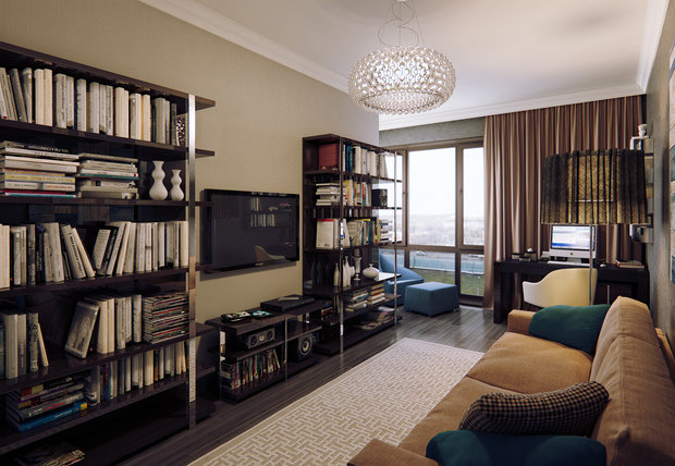 Фото из портфолио Квартира в ЖК Дом в Хамовниках – фотографии дизайна интерьеров на INMYROOM