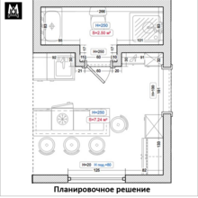 План-схема интерьера