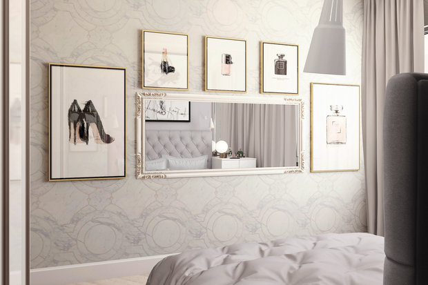 Фотография: Декор в стиле Классический, Современный, Квартира, Проект недели, Санкт-Петербург, Монолитный дом, 2 комнаты, до 40 метров, Екатерина Логвинова, ЖК«Легенда» – фото на INMYROOM