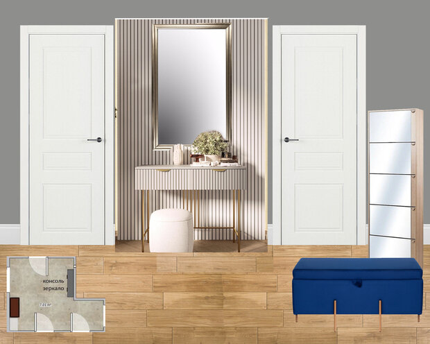 Фото из портфолио Квартира для пары – фотографии дизайна интерьеров на INMYROOM