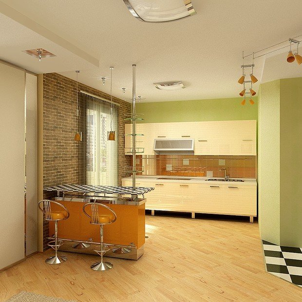 Фото из портфолио Квартира под сдачу в Красногорске. – фотографии дизайна интерьеров на INMYROOM