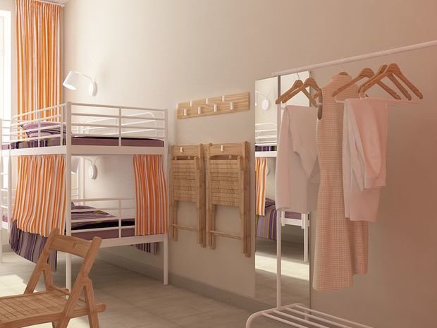 Фото из портфолио Дизайн-проект хостела "Сова и Жаворонок" – фотографии дизайна интерьеров на INMYROOM