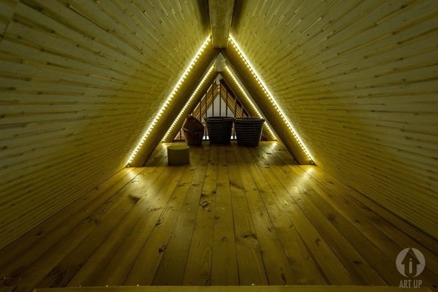 Фото из портфолио Мансарда с Домиком  на дереве – фотографии дизайна интерьеров на InMyRoom.ru