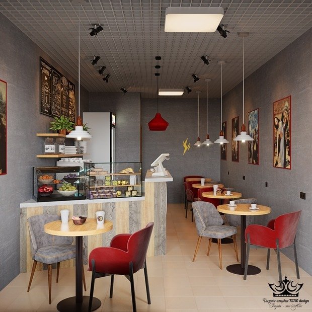 Фото из портфолио Кофейня Coffee Fresh – фотографии дизайна интерьеров на INMYROOM