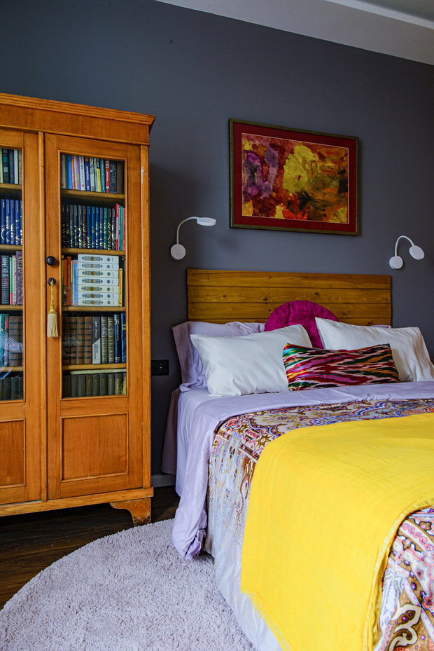 Фотография: Спальня в стиле Прованс и Кантри, Квартира, Проект недели, Новосибирск, Кирпичный дом, 4 и больше, 60-90 метров, Art Twins Design, Тая Акулова, Глеб Скотников – фото на INMYROOM