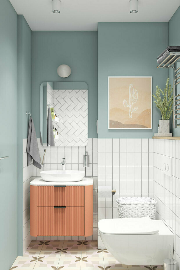 Фото из портфолио Дизайн однокомнатной квартиры 31 м2 – фотографии дизайна интерьеров на INMYROOM