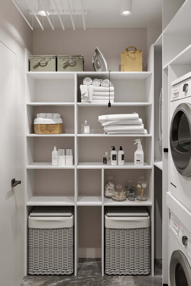 Фотография: Гардеробная в стиле Современный, Квартира, Проект недели, Москва, 4 и больше, Более 90 метров, MR.BURO – фото на INMYROOM