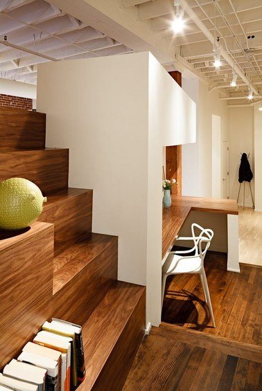 Фотография: Кабинет в стиле Минимализм, Эко, Лофт, Квартира, Дома и квартиры – фото на INMYROOM