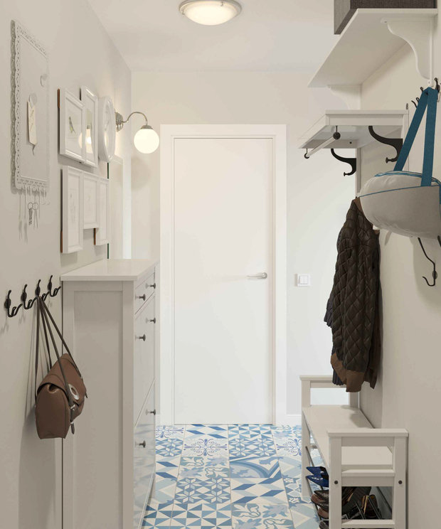 Фотография: Прихожая в стиле Скандинавский, Гид, ИКЕА, П-44 – фото на INMYROOM