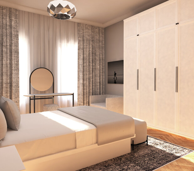 Фото из портфолио Квартира для молодой пары  – фотографии дизайна интерьеров на INMYROOM