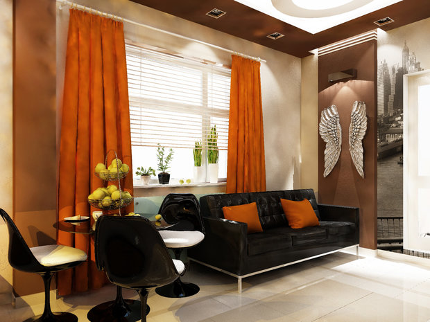 Фото из портфолио Обаятельная квартира в стиле лофт – фотографии дизайна интерьеров на INMYROOM