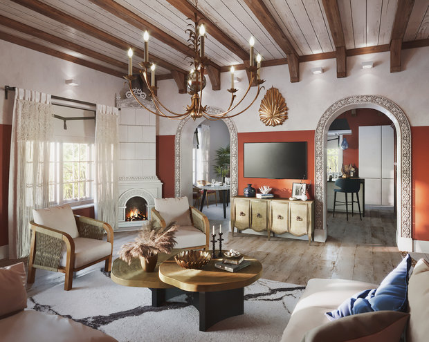 Фото из портфолио Клюква в сахаре – фотографии дизайна интерьеров на INMYROOM