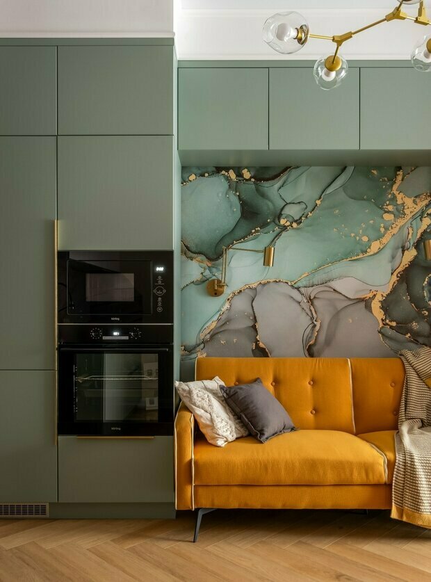 Фотография: Гостиная в стиле Современный, Малогабаритная квартира, Советы – фото на INMYROOM