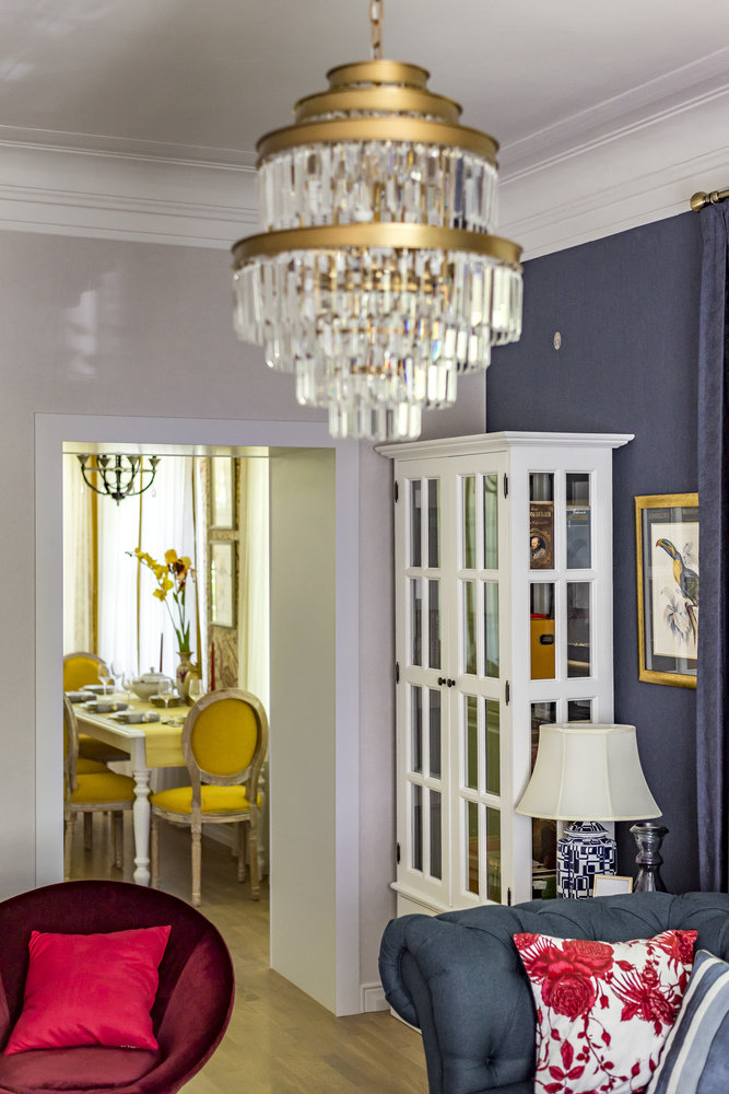 Фотография: Гостиная в стиле Классический, Современный, Квартира, Проект недели, Москва, Кирпичный дом, 4 и больше, 60-90 метров, Юлия Левина – фото на INMYROOM Фотография: Гостиная в стиле Классический, Современный, Квартира, Проект недели, Москва, Кирпичный дом, 4 и больше, 60-90 метров, Юлия Левина – фото на INMYROOM