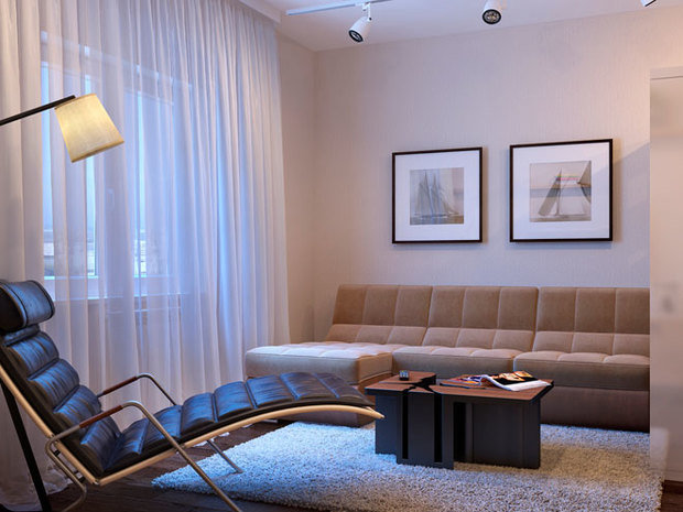 Фотография: Гостиная в стиле Современный, Хай-тек – фото на INMYROOM
