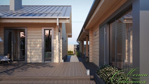 Фото из портфолио Райский домик – фотографии дизайна интерьеров на INMYROOM