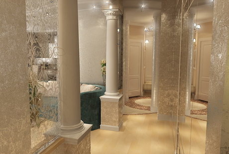 Прихожая и коридор в классическом стиле