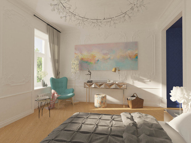 Фото из портфолио Квартира на Б. Грузинской – фотографии дизайна интерьеров на INMYROOM