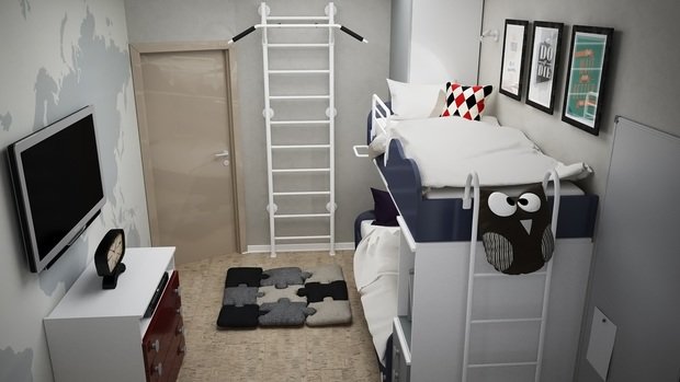 Фото из портфолио Детская – фотографии дизайна интерьеров на INMYROOM