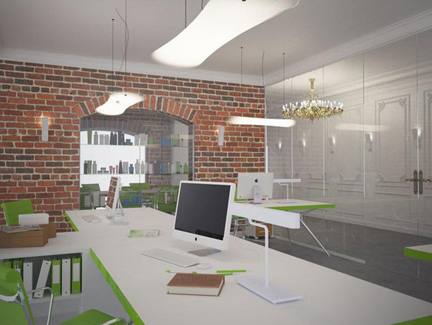 Фото из портфолио Дизайн интерьера офиса компании ORIFLAME Latvia в Риге – фотографии дизайна интерьеров на INMYROOM