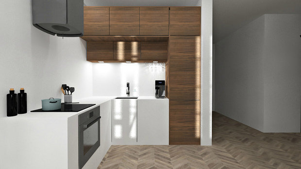 Фото из портфолио Коттедж 86 кв.м – фотографии дизайна интерьеров на INMYROOM