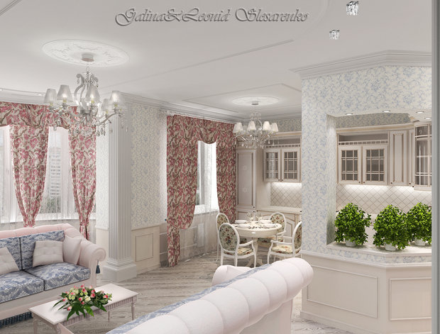 Фото из портфолио Филевский парк – фотографии дизайна интерьеров на INMYROOM