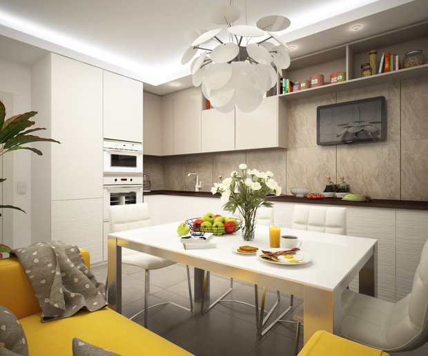 Фото из портфолио Квартира в ЖК Московская 21, 79 м2 – фотографии дизайна интерьеров на INMYROOM