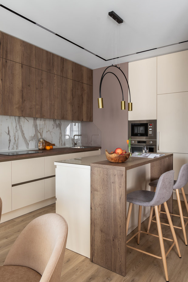 Фото из портфолио Квартира 60м2  в ЖК "Богемия" – фотографии дизайна интерьеров на INMYROOM