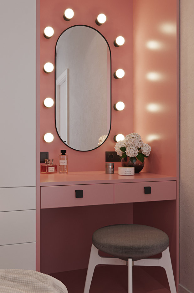 Фото из портфолио ДИЗАЙН МАЛОГАБАРИТНОЙ КВАРТИРЫ, 33 М2 – фотографии дизайна интерьеров на INMYROOM