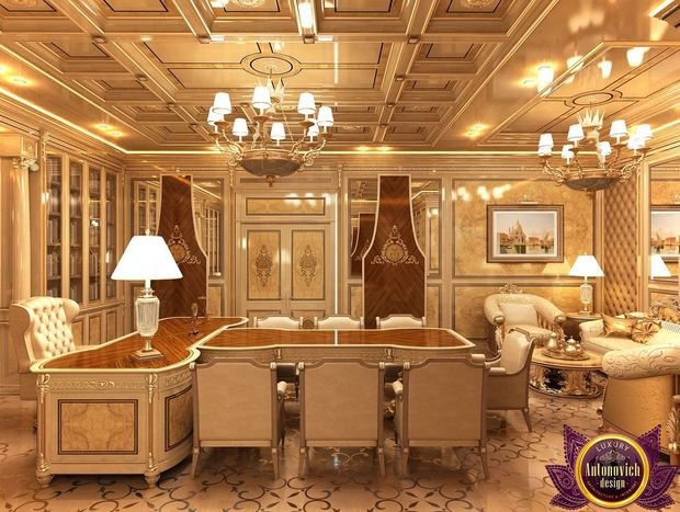 Фото из портфолио Respectable Office Design by Katrina Antonovich – фотографии дизайна интерьеров на INMYROOM