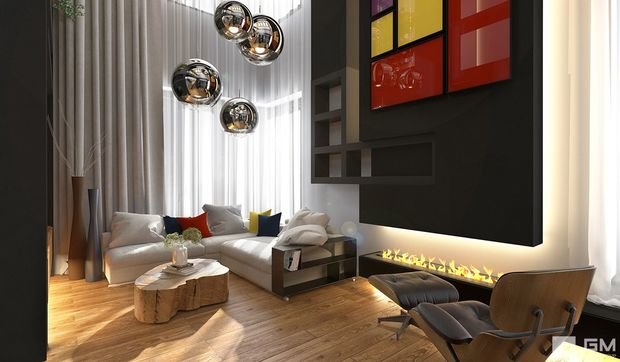 Фото из портфолио Дом в современном стиле – фотографии дизайна интерьеров на InMyRoom.ru