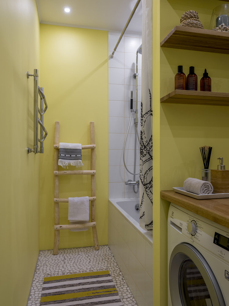 Фотография: Ванная в стиле Скандинавский, Эко, Современный, Эклектика, Квартира, Проект дня, Химки, ЖК «Город Набережных», 4 и больше, 60-90 метров, Катя Чистова – фото на INMYROOM Фотография: Ванная в стиле Скандинавский, Эко, Современный, Эклектика, Квартира, Проект дня, Химки, ЖК «Город Набережных», 4 и больше, 60-90 метров, Катя Чистова – фото на INMYROOM