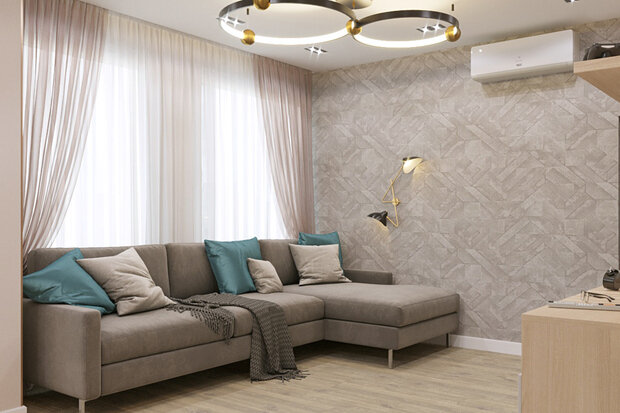 Фото из портфолио Квартира 80 м2 – фотографии дизайна интерьеров на INMYROOM