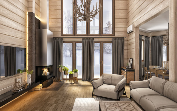 Фото из портфолио Дом в Тверской области – фотографии дизайна интерьеров на INMYROOM